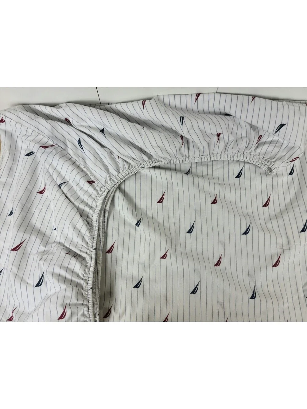 Nautica Boat & Stripes Bedsheet Set Full Size